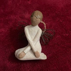 Willow Tree Serenity Holiday Christmas Ornament 3” Angel